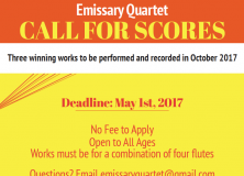 Emissary Quartet seeks new repertoire for four flutes